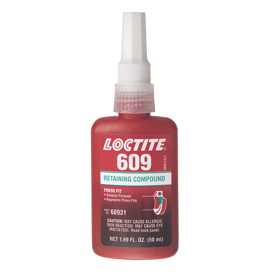 Loctite 135512 General Purpose Retaining Compound 609, 50ml Bottle