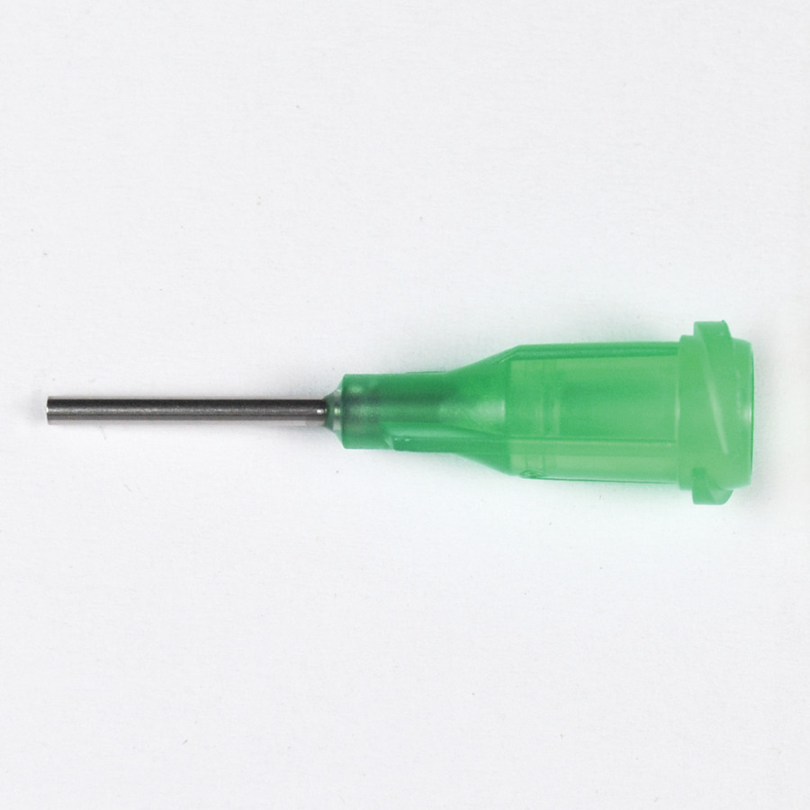 Nordson EFD 7018113 Dispensing Tip, 18 Gauge, Green, 1-1/2", 50/Box