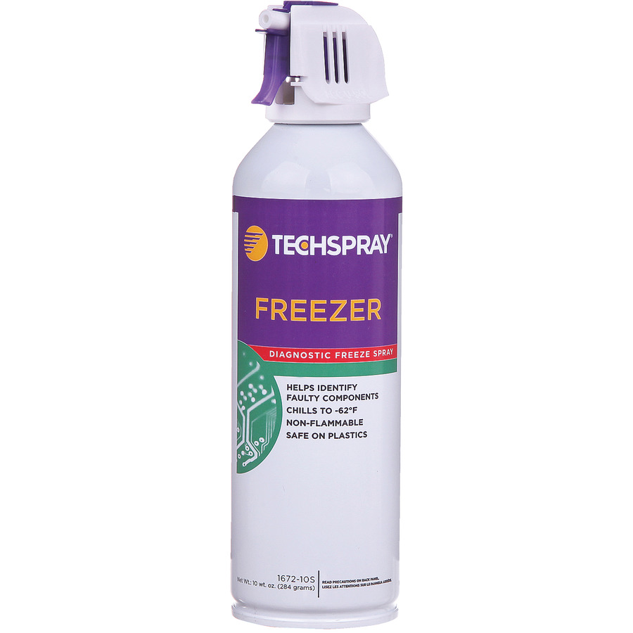 Techspray 1672-10S Freeze Spray, Nonflammable, 10 oz