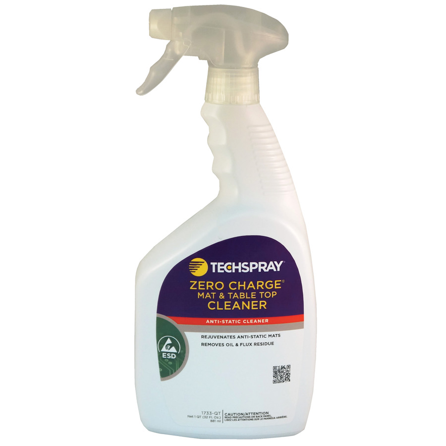 Techspray 1733QT ZERO Charge Mat & Table Top Cleaner 1 qt. TechniTool