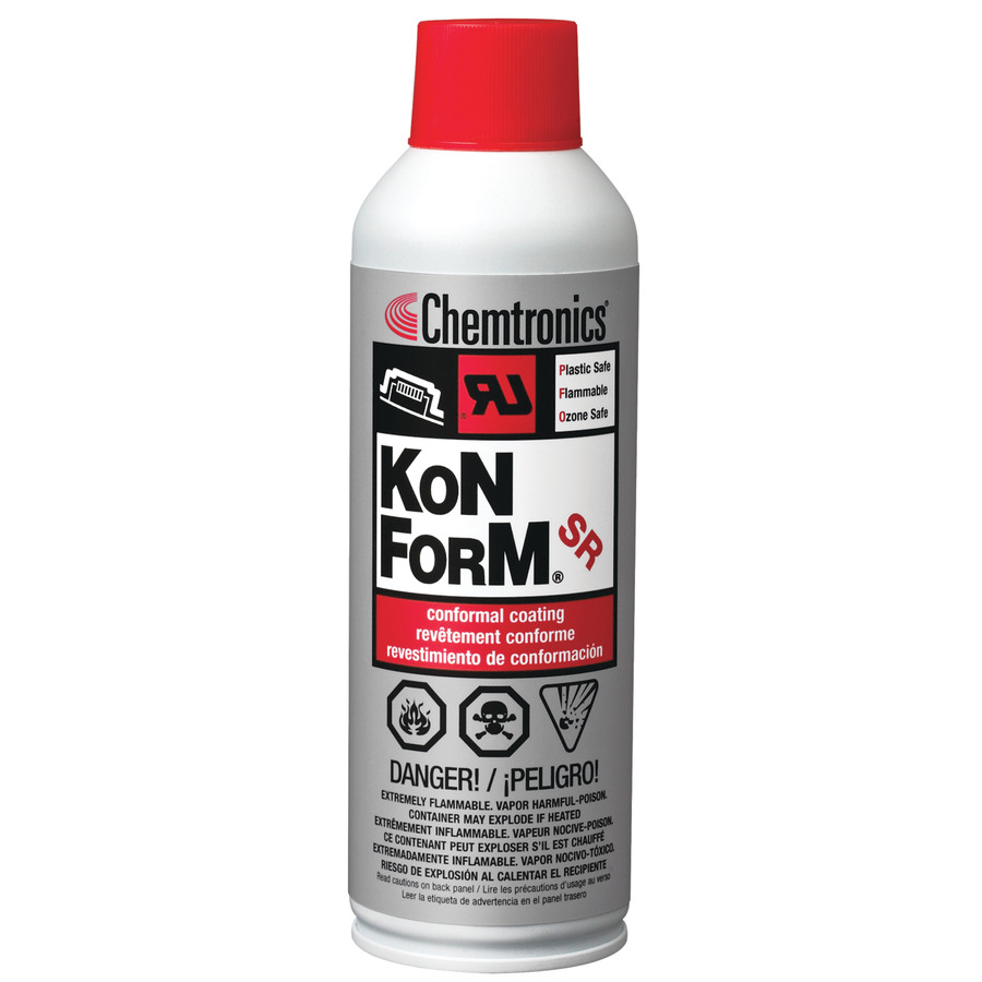 Chemtronics CTSR-12 Konform® SR Silicone Conformal Coating, 10 oz. Aerosol