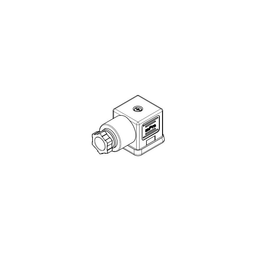 Molex 1210640664 Circular DIN Connectors Form A 2P+E Led+ Diode 24V Pg11