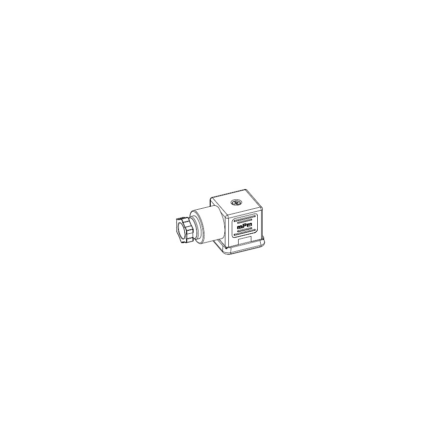 Molex 1210640688 Circular DIN Connectors Form A 2P+E S0 Circ 24V Pg11