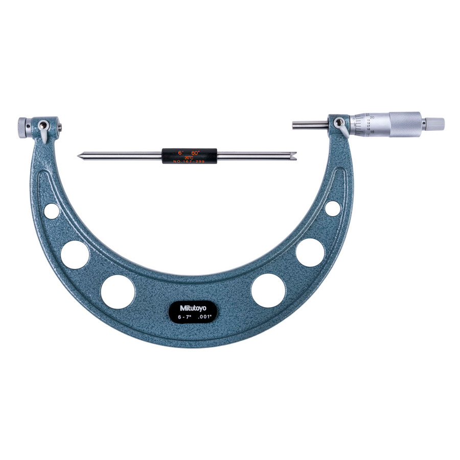 TestEquity: Mitutoyo 126-143 Micrometer, Screw Thread, Mechanical