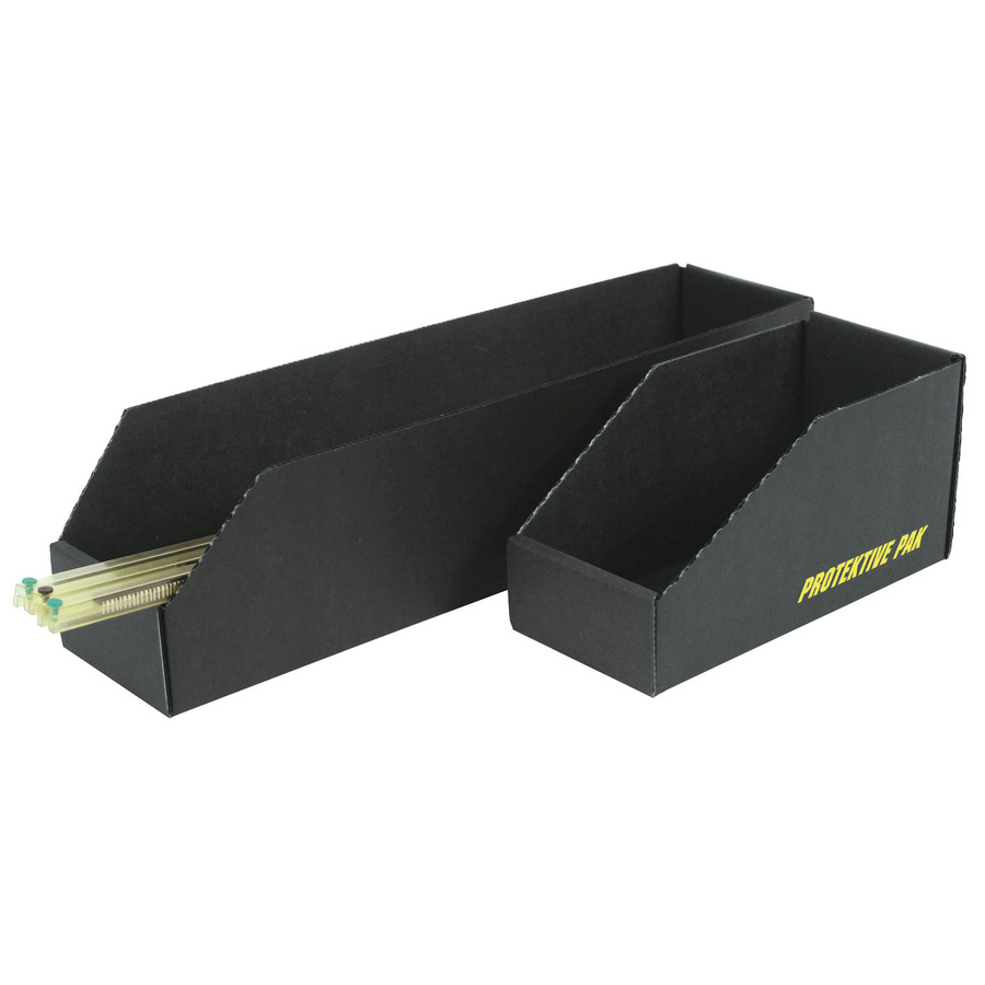 タオルBOX TestEquity: Protektive Pak 37104 Bin Box, Open, ESD Safe, Knocked
