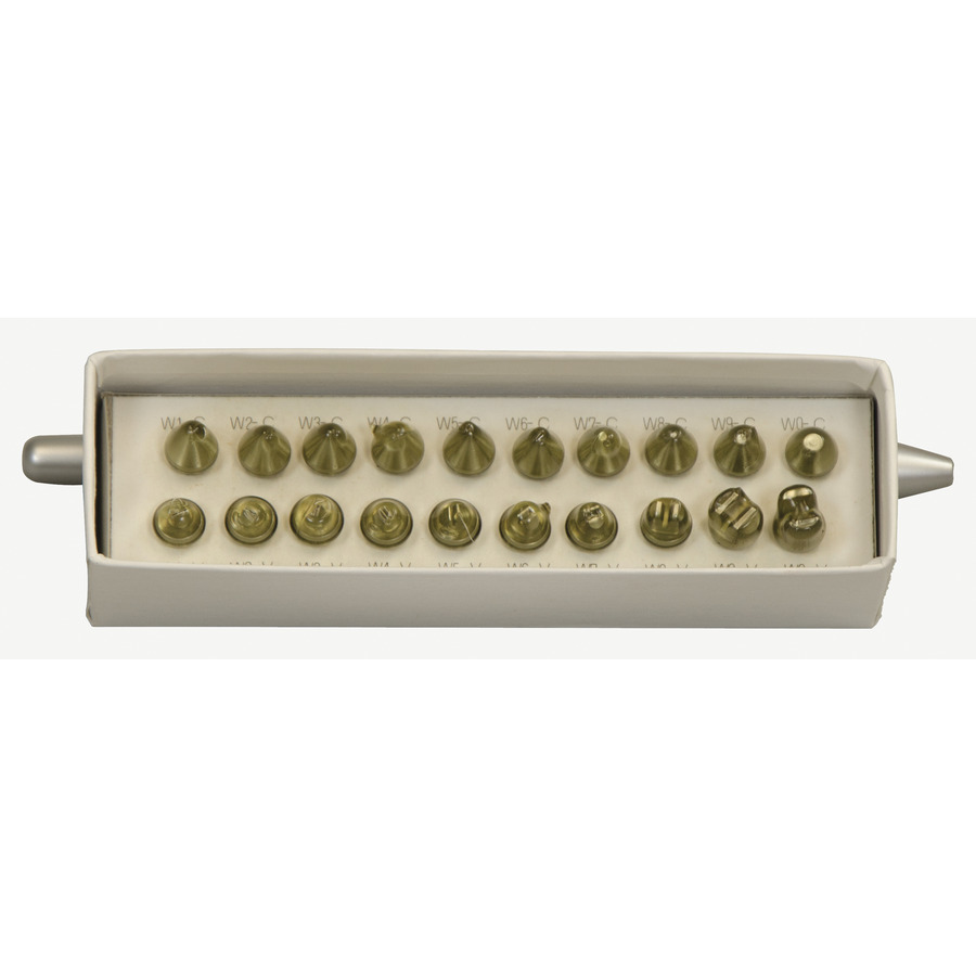 TestEquity: Mitutoyo 126-810 Anvil/Spindle Tip Set, Whitworth
