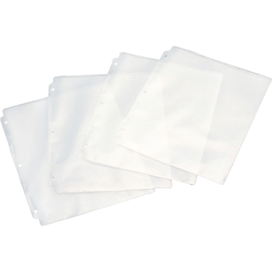 Desco 07450 ESD-Safe Sheet Protectors with 3 Hole Punched, 3 mil, 8-3/4" x 11-1/4" 25/Pkg