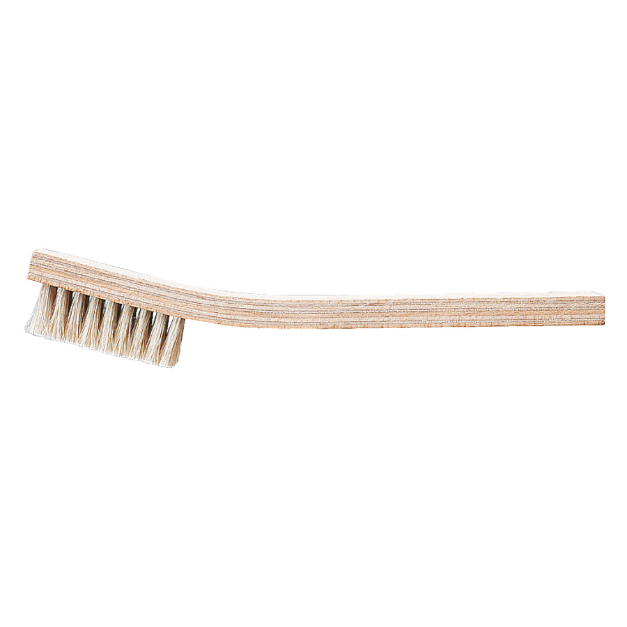 Gordon Brush 36CK Scratch Brush, Toothbrush, Anti-Static, Hog Hair/Wood, 3/4", ESD