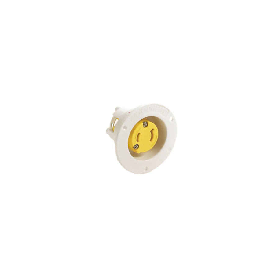 Molex 1301490018 Ac Power Plugs & Receptacles Flanged Outlet Nema L1-15R