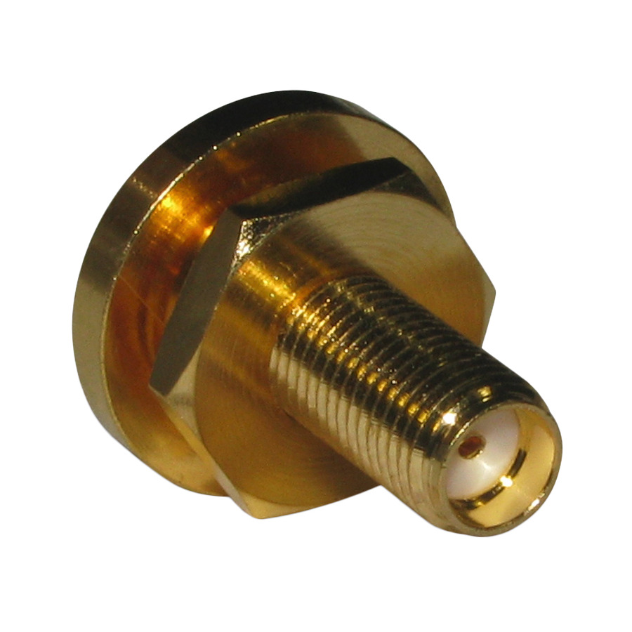 Amphenol RF 132170-11 Adapter, SMA Jack To SMA Jack, Straight, Bulkhead ...