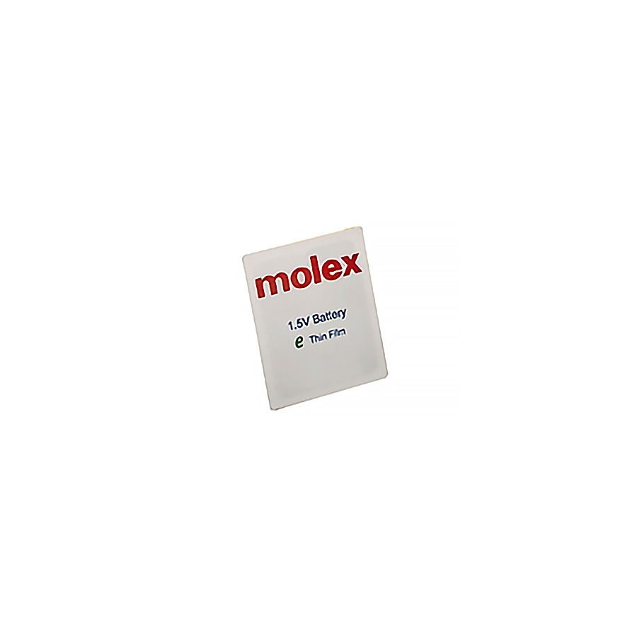 Molex 13331-0001 Electronic Battery Thin-Film Batt 1.5V Plus Flex Disposable