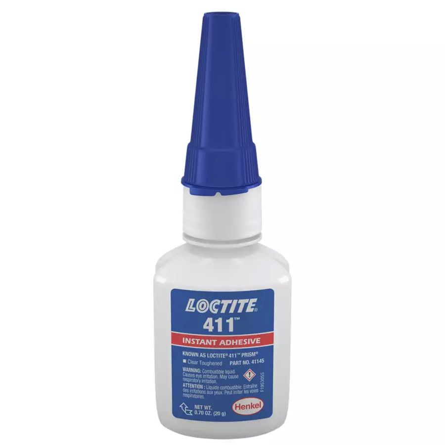 TestEquity: Loctite 135446 Instant Adhesive, Prism 411, Clr