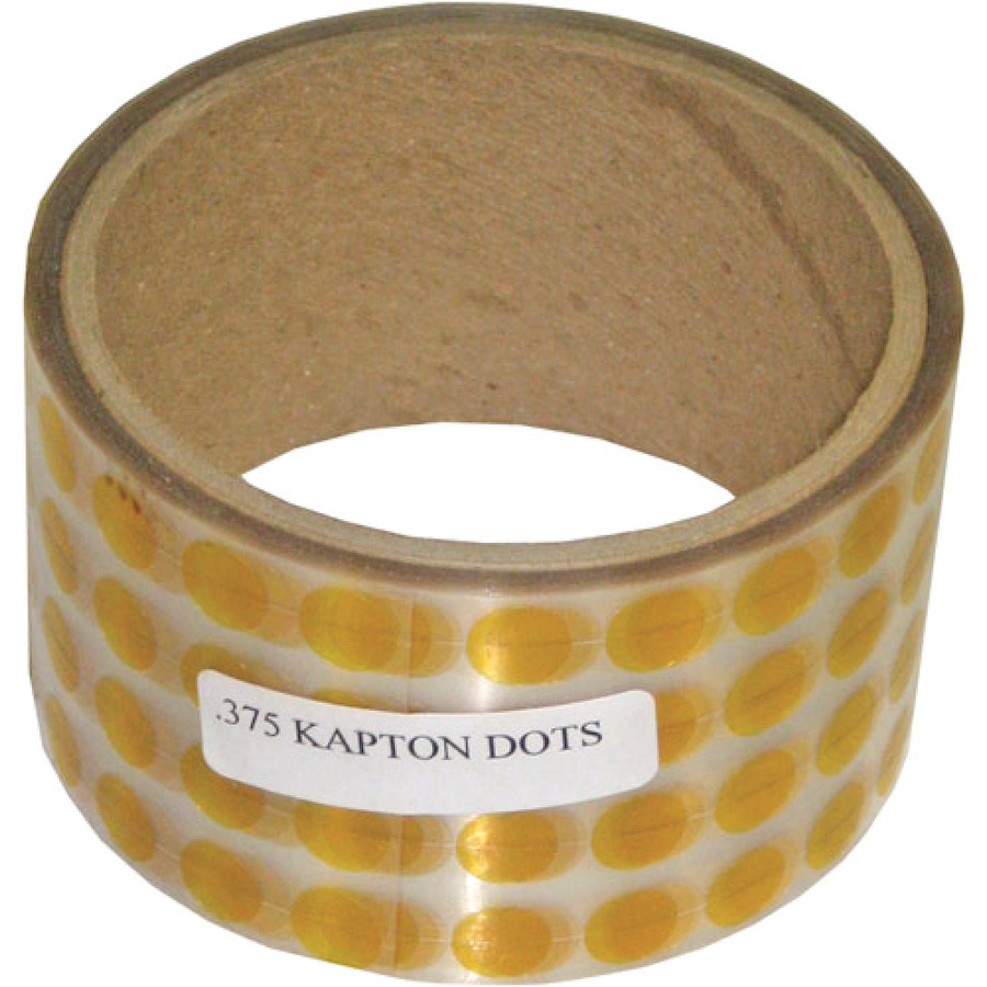 Techni-Pro TST-LSK-KP-0750 Kapton Disc, Low Static 3/4", 3" Core, 2.5 mil, Silicone, 1000/Roll