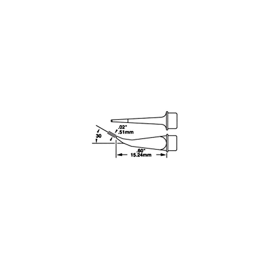 Metcal SMTC-1171 Soldering Tip Rework Microfine 700 Degree