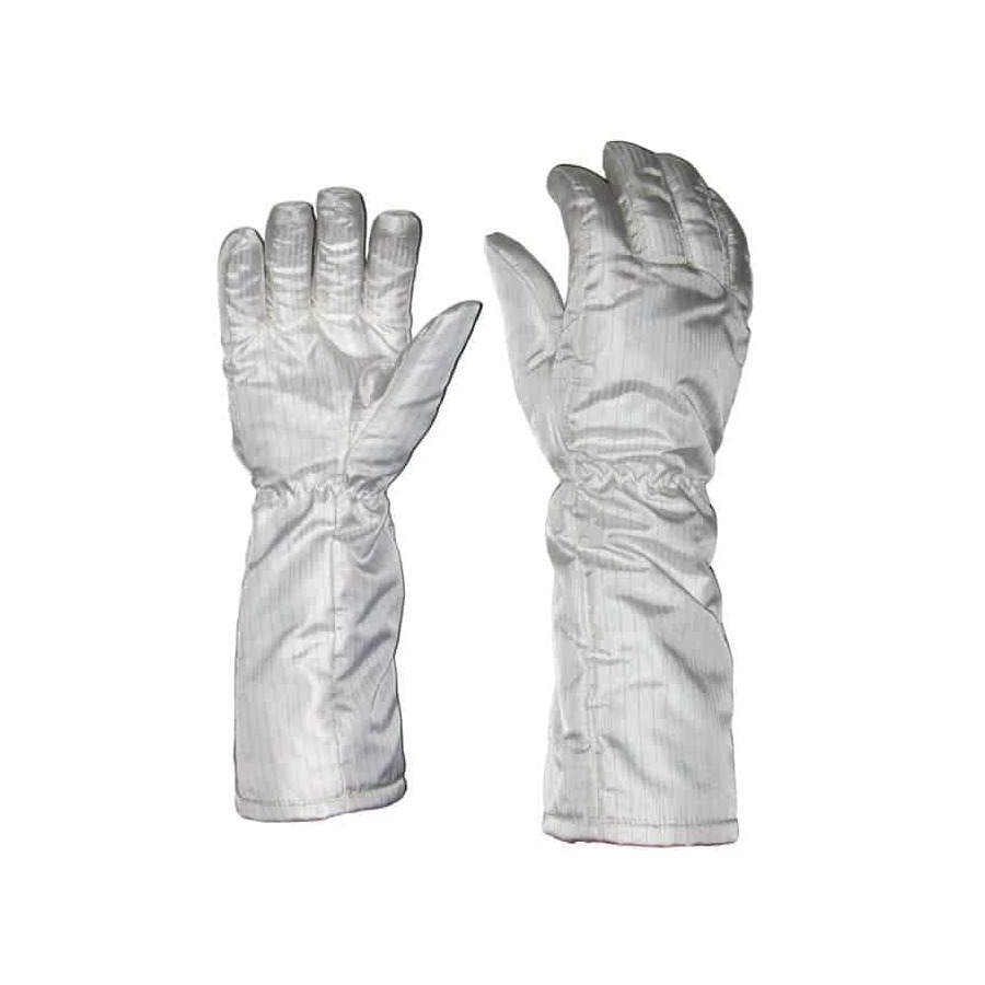 Transforming Technologies FG3901 Hot Gloves, Static Safe, 16", White, Small