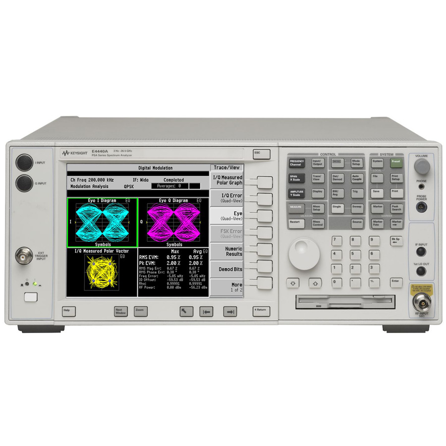 Keysight E4443A 204 1DS B78 B7J BAC BAF Spectrum Analyzer, 3 Hz to 6.7 GHz, PSA Series