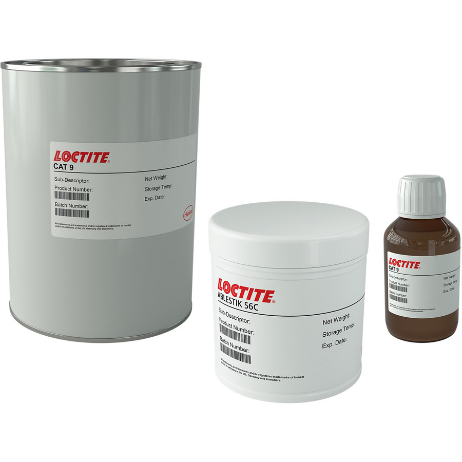 Loctite 1586134 Epoxy Adhesive With Catalyst, 140.5 g Kit