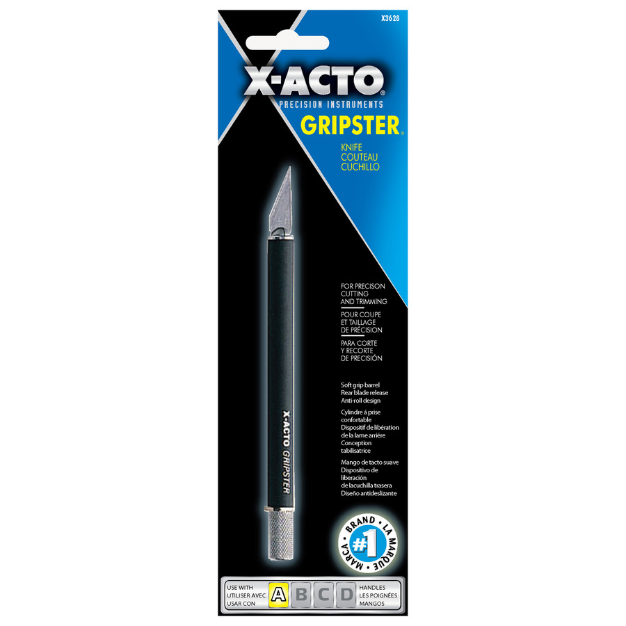 X-Acto X3627 Gripster Precision Knife with #11 Classic Fine