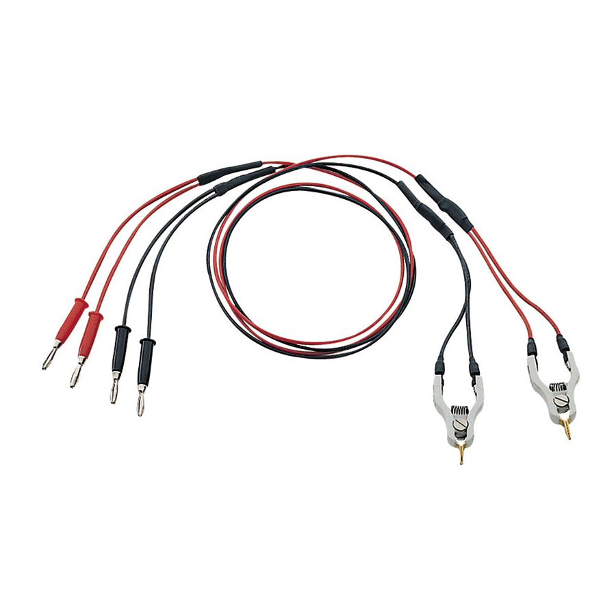 Instek GTL-108A Test Lead, 4 Wire, Kelvin Clips,1100 mm, GTL Series