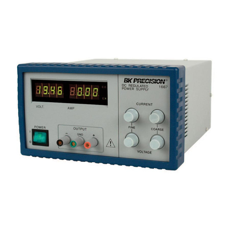 B&K Precision 1667 DC Power Supply