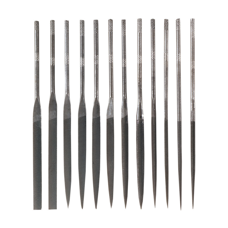 TestEquity: General Tools S475 File Set, Swiss Pattern, 12-Piece