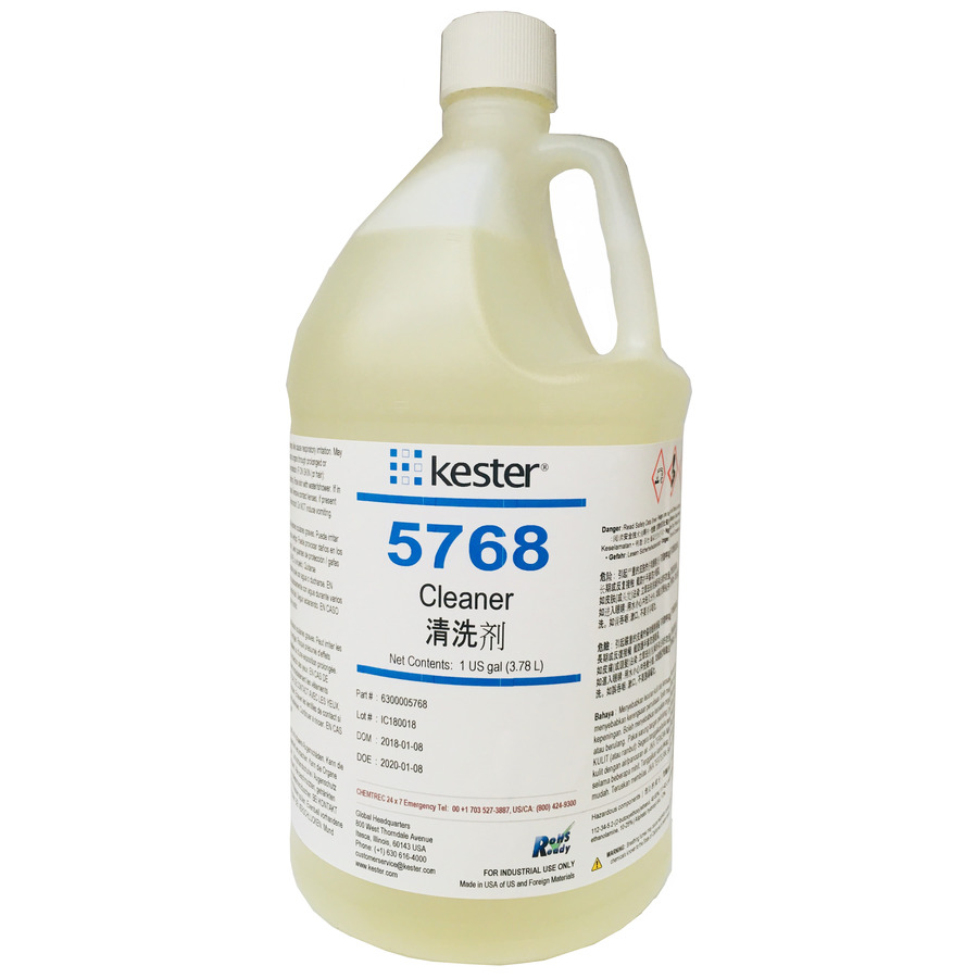 Kester 6300005768 Cleaner, for Water Removal of Rosin Flux Residue