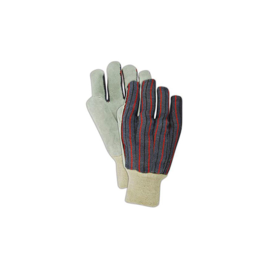 Magid Glove TK6 Gloves, DuraMaster Cotton, Back/Leather Palm Work