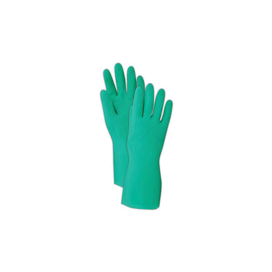 Magid Glove M15-8 Nitrile Gloves, Size 8, 12/PKG