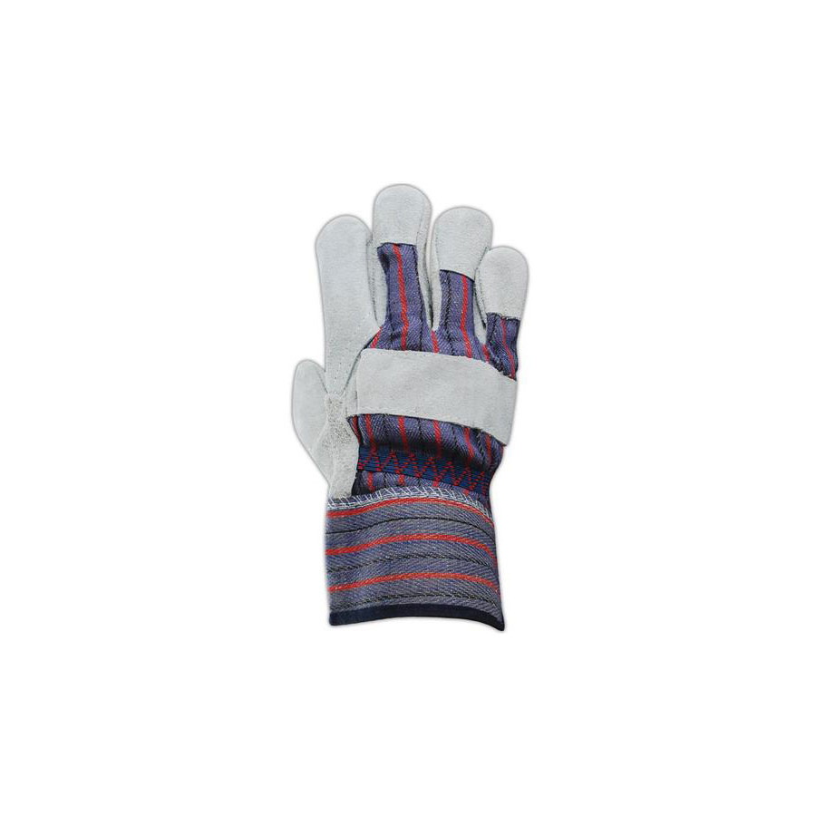 Magid Glove TB725EL Gloves, DuraMaster Gunn Pattern Split Leather Palm, Medium, 12 Pairs