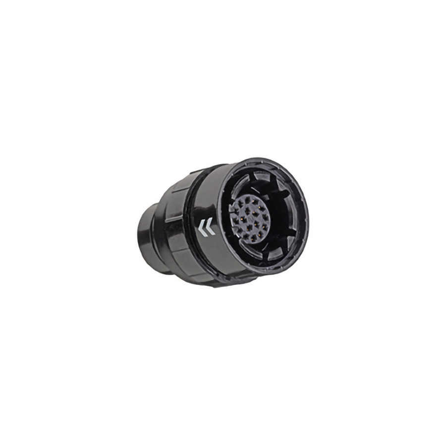 Molex 172350-1710 Circular Push Pull Connectors Mpc Female, Receptacle 17 Circuit, Pan Mnt, Key Aa