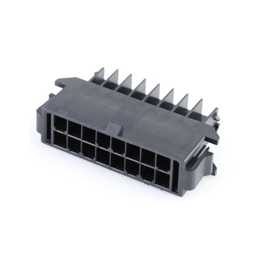 Molex 172767-0116 Power To The Board Minifit Tpa2 16 Circuit, Dual Row, Plg Hsg Panel Mount 94V-2 Gw