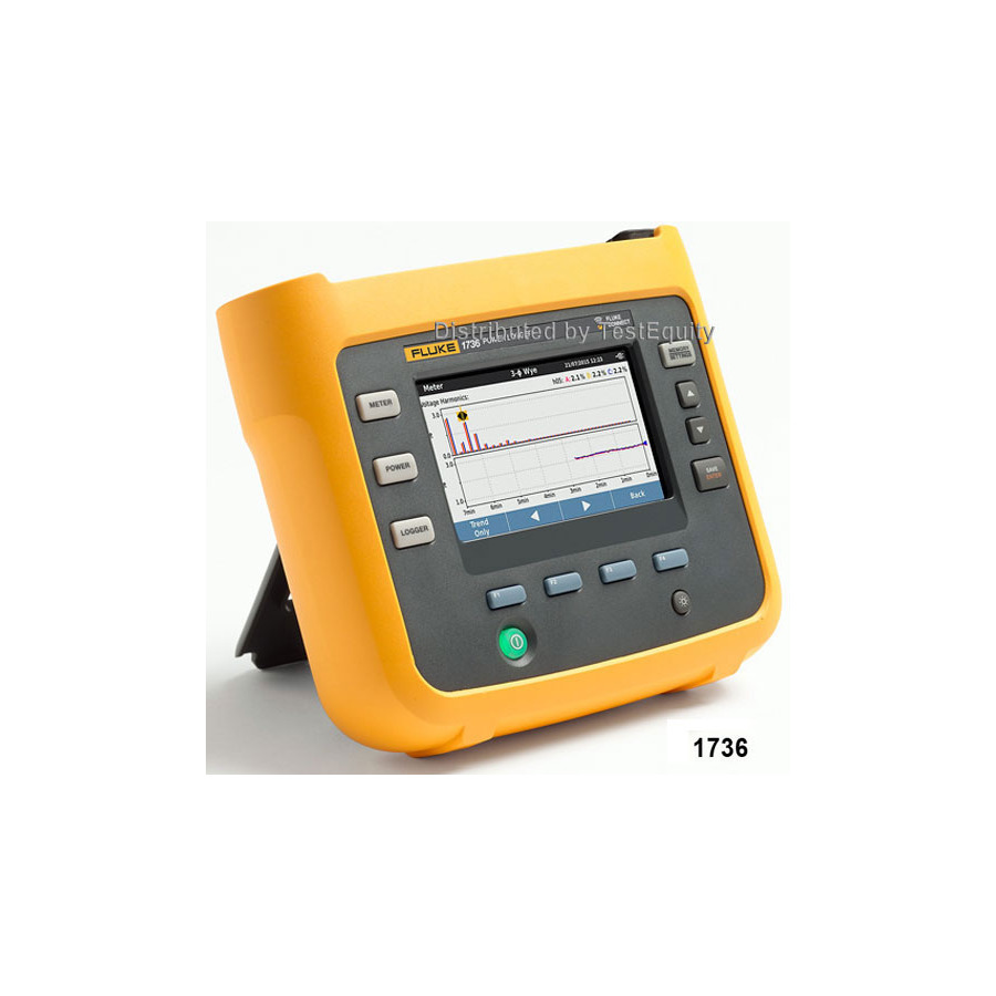 TestEquity: Fluke FLUKE-1736/EUS 3-PH Energy Logger w/1500 A