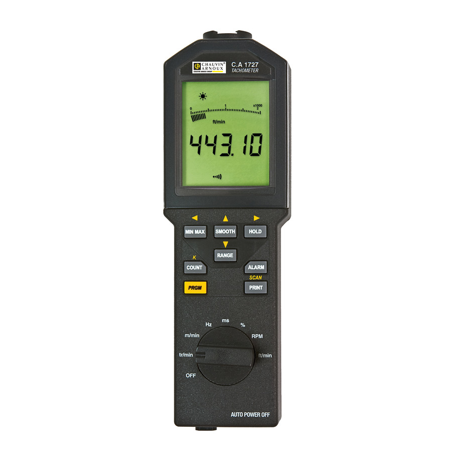 AEMC Instruments CA1725 Tachometer Model CA1725