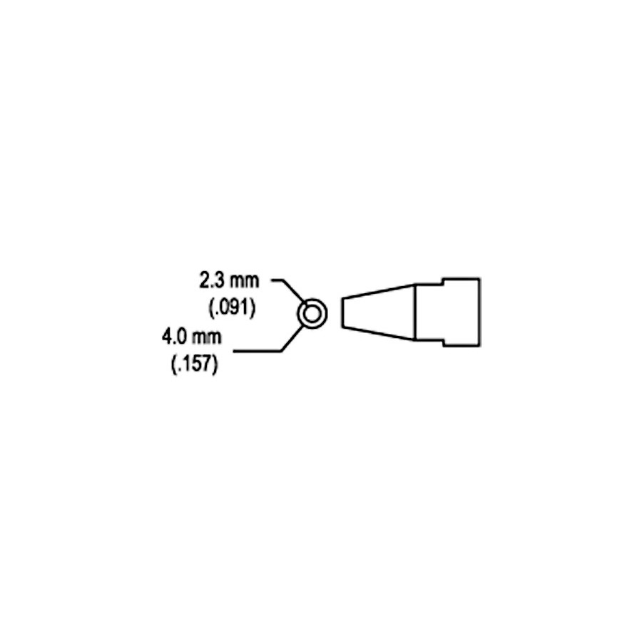 Hakko A1396 2.3mm Nozzle