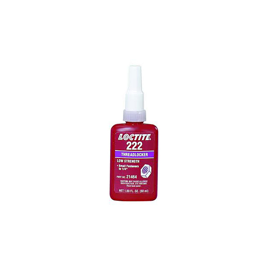 TestEquity: Loctite 231127 Low Strength Threadlocker, Purple, 50mL