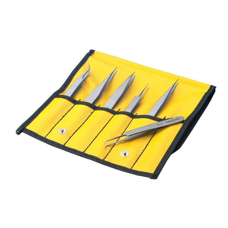 Anyone souvenir 4デックセット TestEquity: Aven 18475USA Technik Tweezer Set, Precision