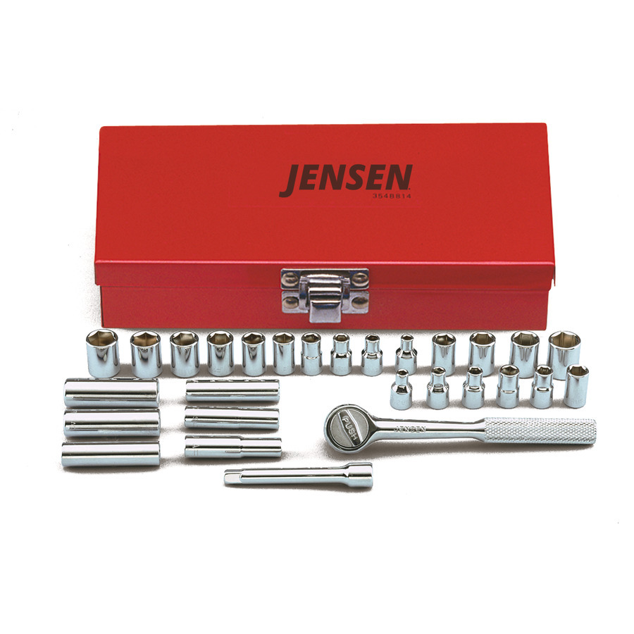 【Mickeychunchun】 TestEquity: Techni-Pro 185-227 Socket Set, 28 Piece, SAE/Metric