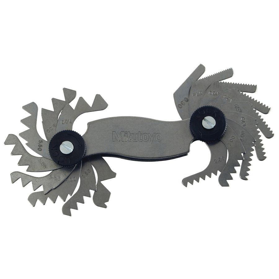TestEquity: Mitutoyo 188-121 Thread Pitch Gauge Set, 0.4-7mm