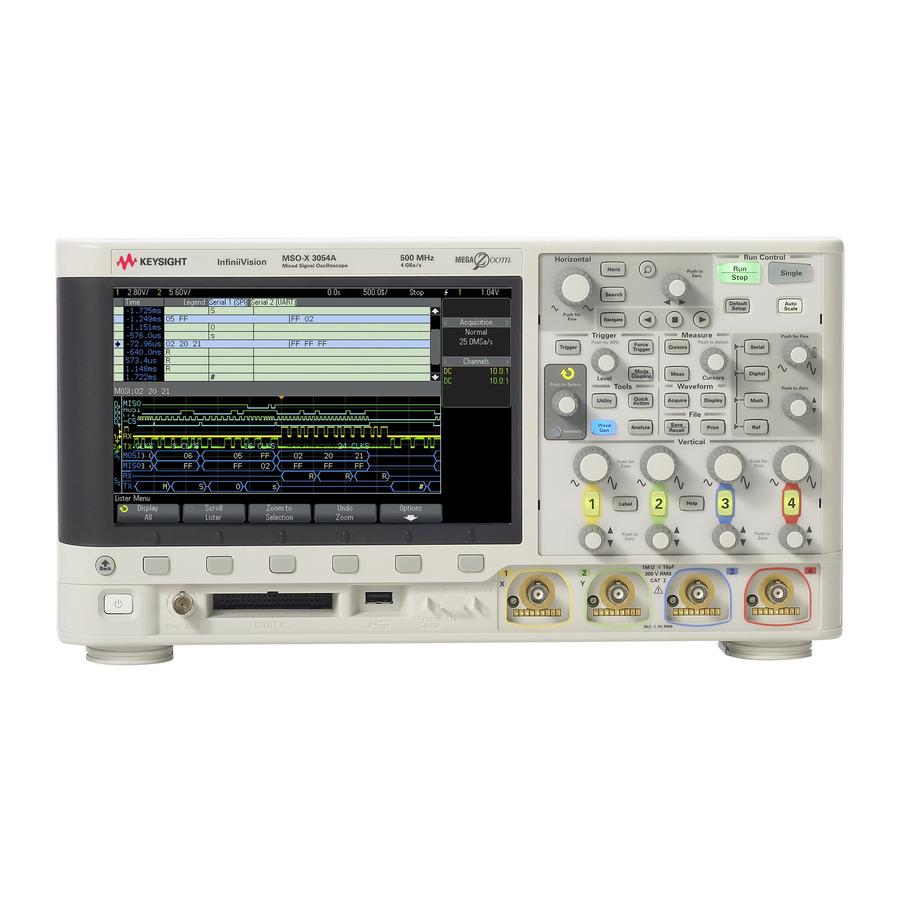 Keysight DSOX3MEMUP Memory Upgrade