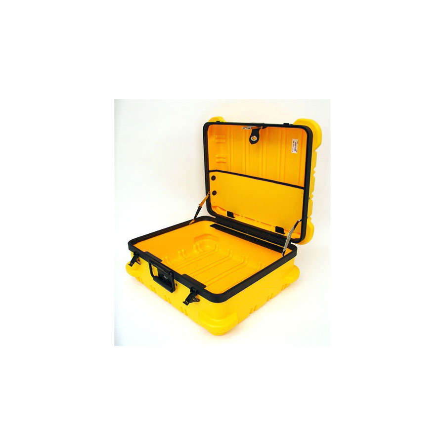 Platt 349TY-EMPTY Yellow, Mil Style Tool Case, 9" Deep