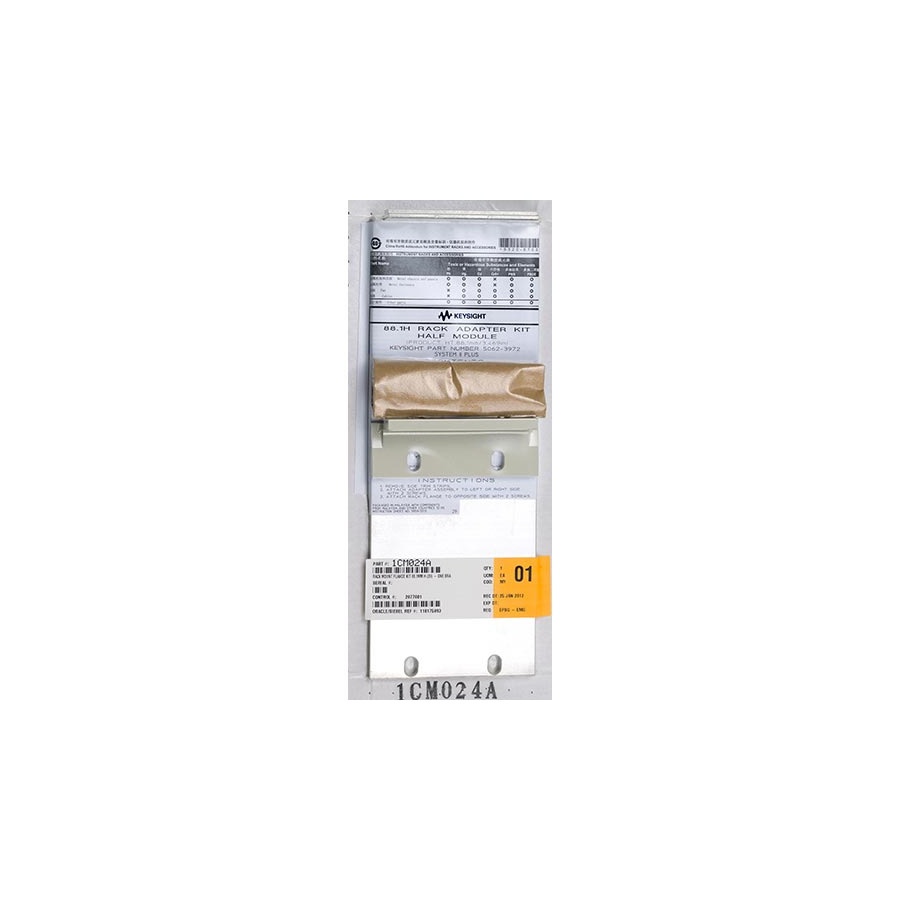 Keysight 1CM024A Rackmount Flange Kit 88.1mm H (2U)