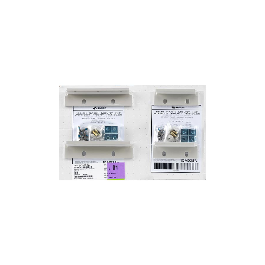 Keysight 1CM028A Rackmount Flange Kit 88.1mm H (3U) and 132.6mm H (2U)