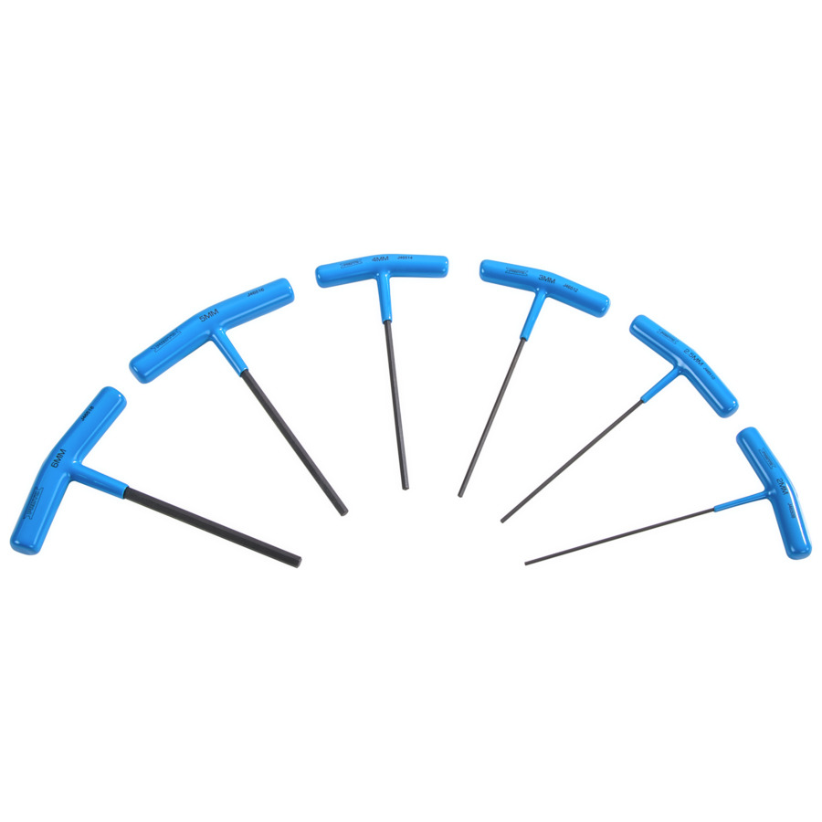 TestEquity: Proto J4969 6PC METRIC T HEX KEY SET PROTO