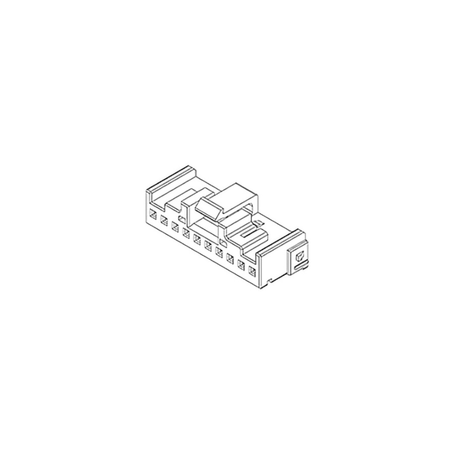 Molex 201493-2100 2.0 Wtw Receptacle Hsg 10 Circuit,