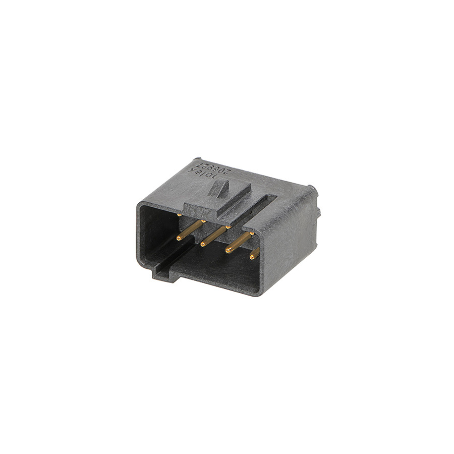 Molex 205927-1110 Heavy Duty Power Connectors Mcat Mp Vrt Header 8 Circuit, Ky A Pctl 2.90mm, Blk