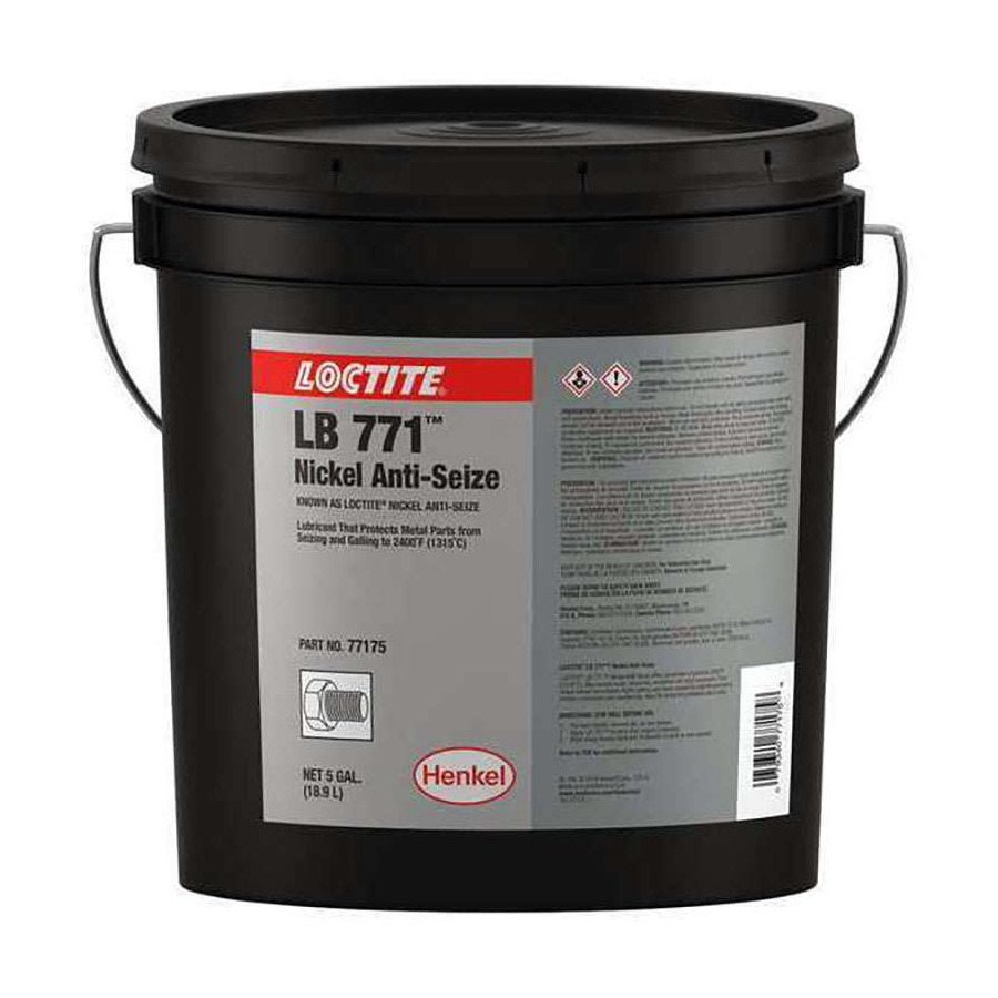 サン様オーダー確認用 TestEquity: Loctite 209768 Nickel Anti-Seize, LB 771, Gray, 5 Gal Pail