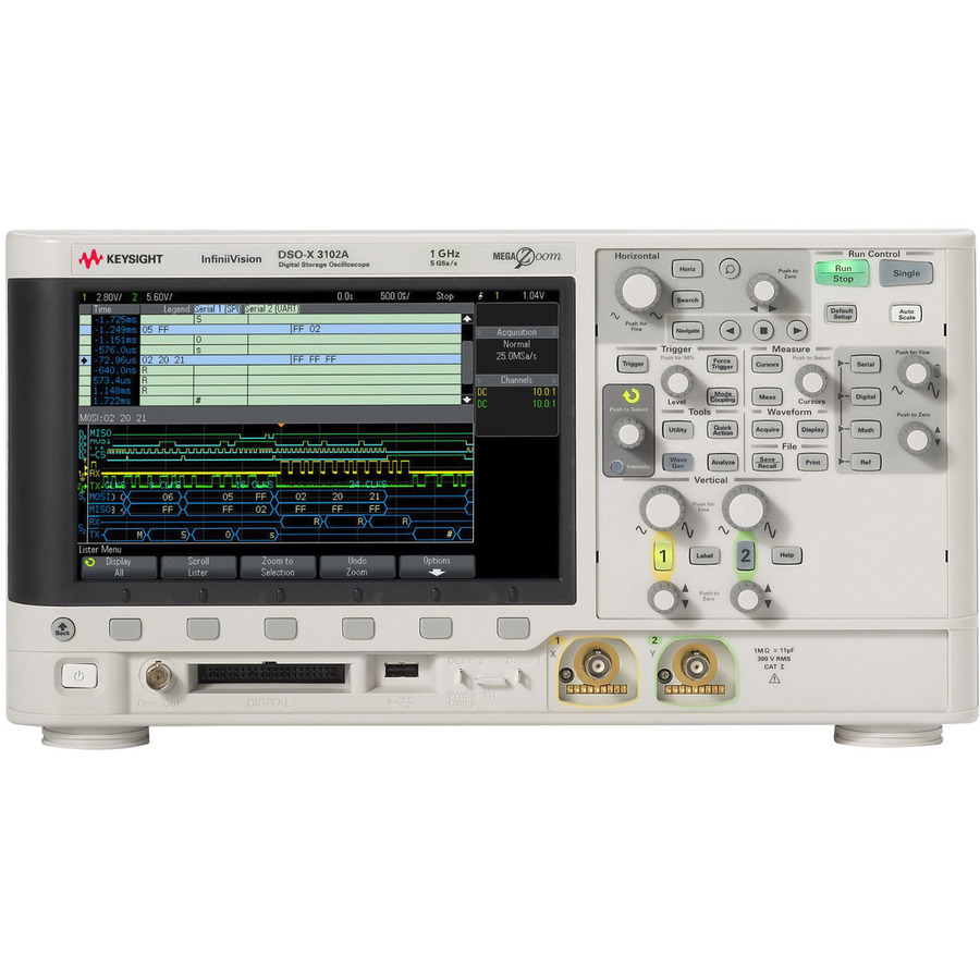 TestEquity: Keysight DSOX3102A Digital Oscilloscope, 2