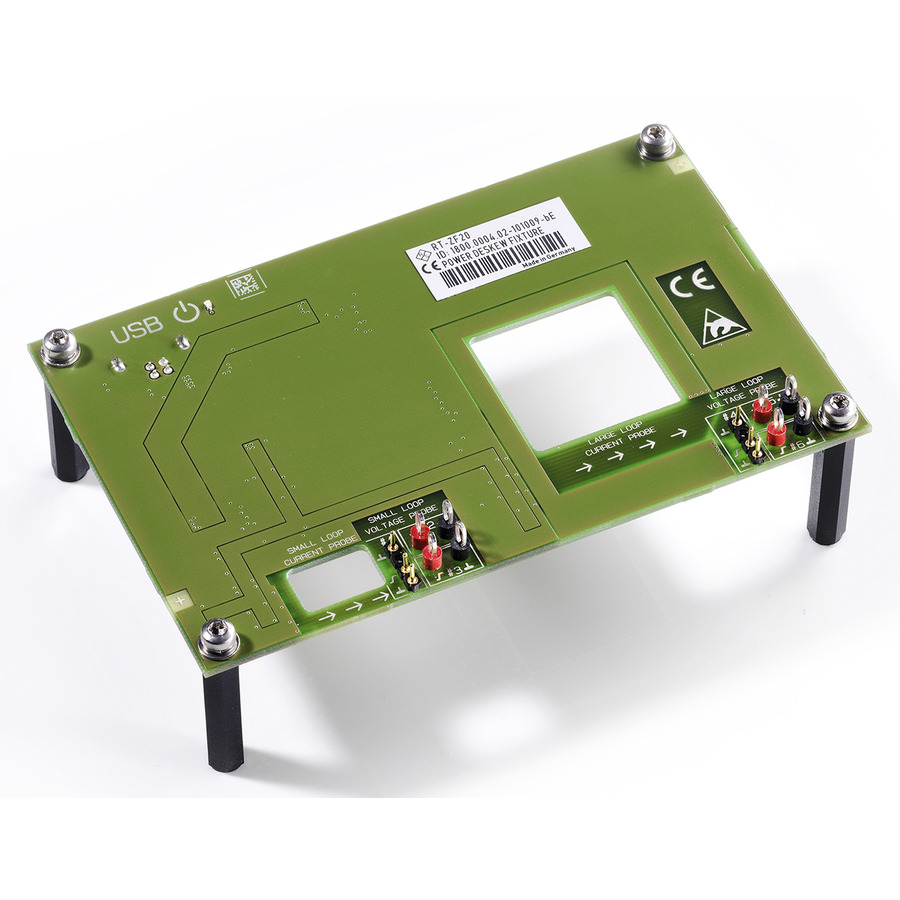 Rohde & Schwarz RT-ZF20 Power Deskew Fixture, for Voltage and Current Probes, Includes USB-2 Cable