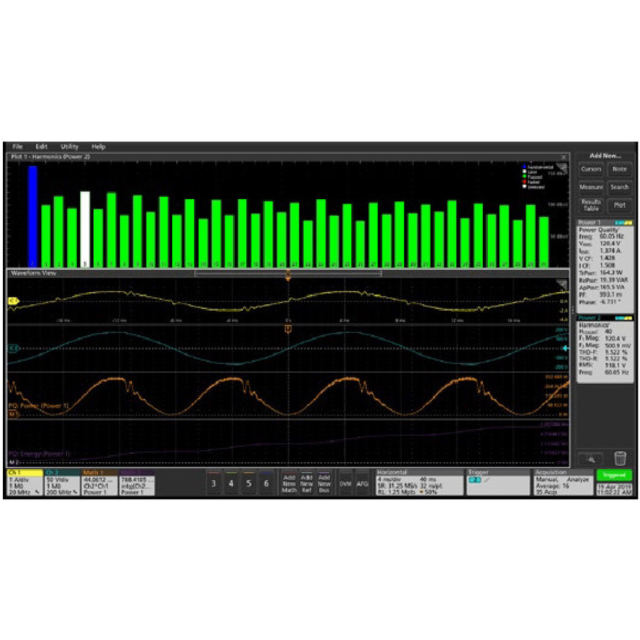 Tektronix 5-PRO-POWER-PER Pro Power Analysis Bundle, Perpetual License, Node Locked, 5 Series MSO