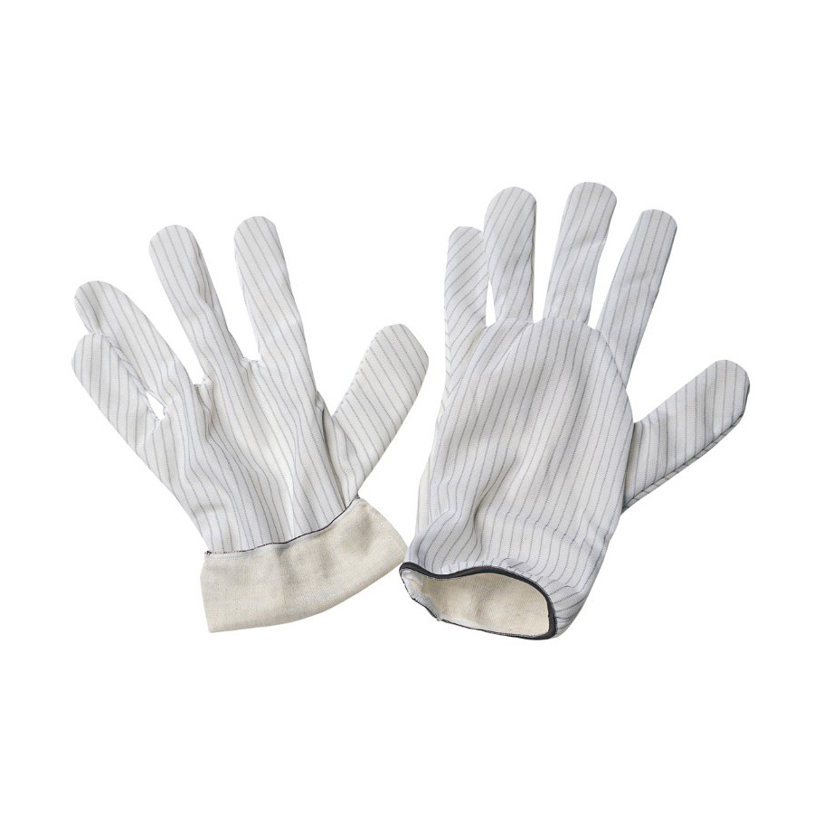 Desco 68110 Hot Gloves, ESD-Safe, 6", Large, Pair